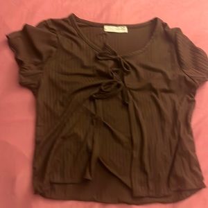 Cute brown top